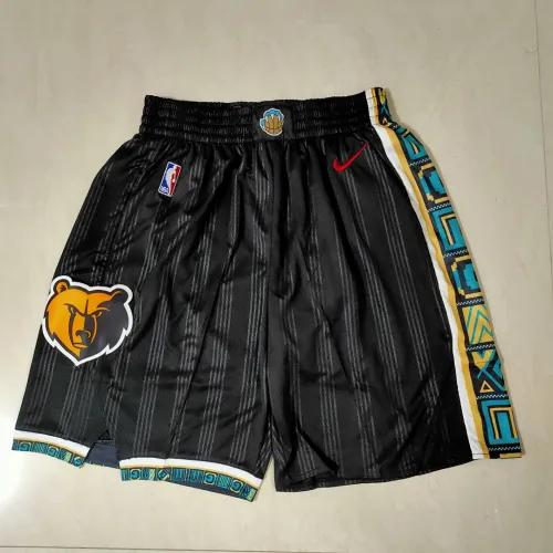 Memphis Grizzlies 2021 City Edition Black Basketball Shorts