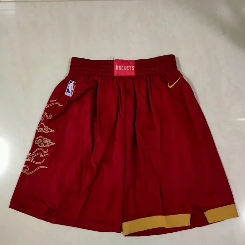 Houston Rockets City Edition Red Basketball Shorts