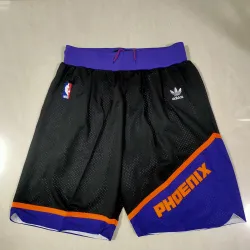 Phoenix Suns Black Basketball Shorts - product photo Calções de basquetebol pretos dos Phoenix Suns