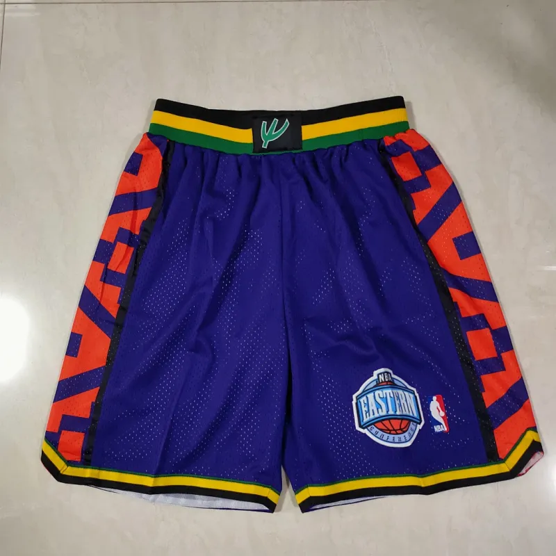 NBA All-Star Jerseys All-Star Purple Basketball Shorts