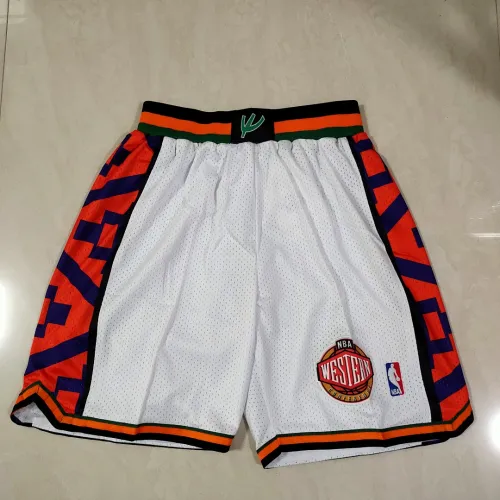 NBA All-Star Jerseys All-Star White Basketball Shorts