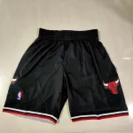 Chicago Bulls Throwback Black Basketball Shorts