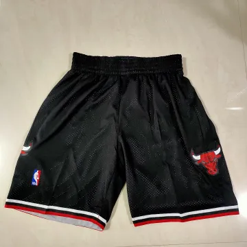 Chicago Bulls Throwback Black Basketball Shorts