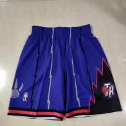 Toronto Raptors Throwback Purple Basketball Shorts - product photo Short de basket-ball violet « Throwback » des Raptors de Toronto