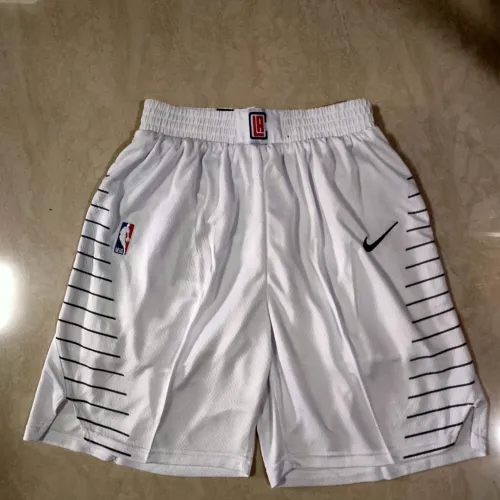 Pantalones cortos blancos de baloncesto de los LA Clippers