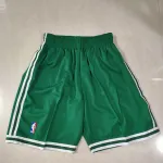 Boston Celtics Throwback Green Basketball Shorts