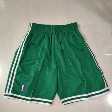 Boston Celtics Throwback Green Basketball Shorts