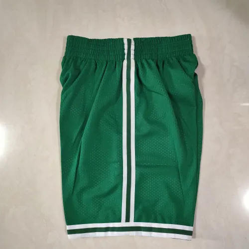 Boston Celtics Throwback Green Basketball Shorts