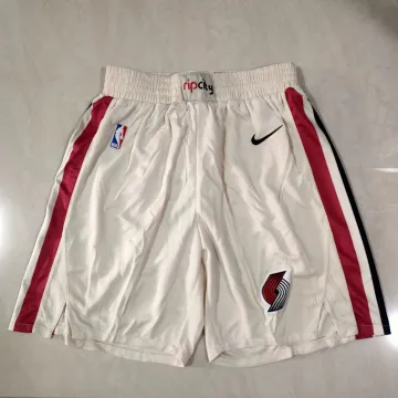 Portland Trail Blazers City Edition Cream Basketball Shorts