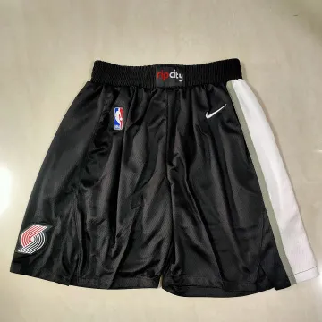 Portland Trail Blazers City Edition Black Basketball Shorts