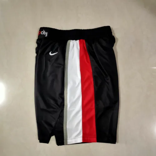 Portland Trail Blazers City Edition Black Basketball Shorts