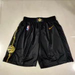 Toronto Raptors City Edition Black Basketball Shorts