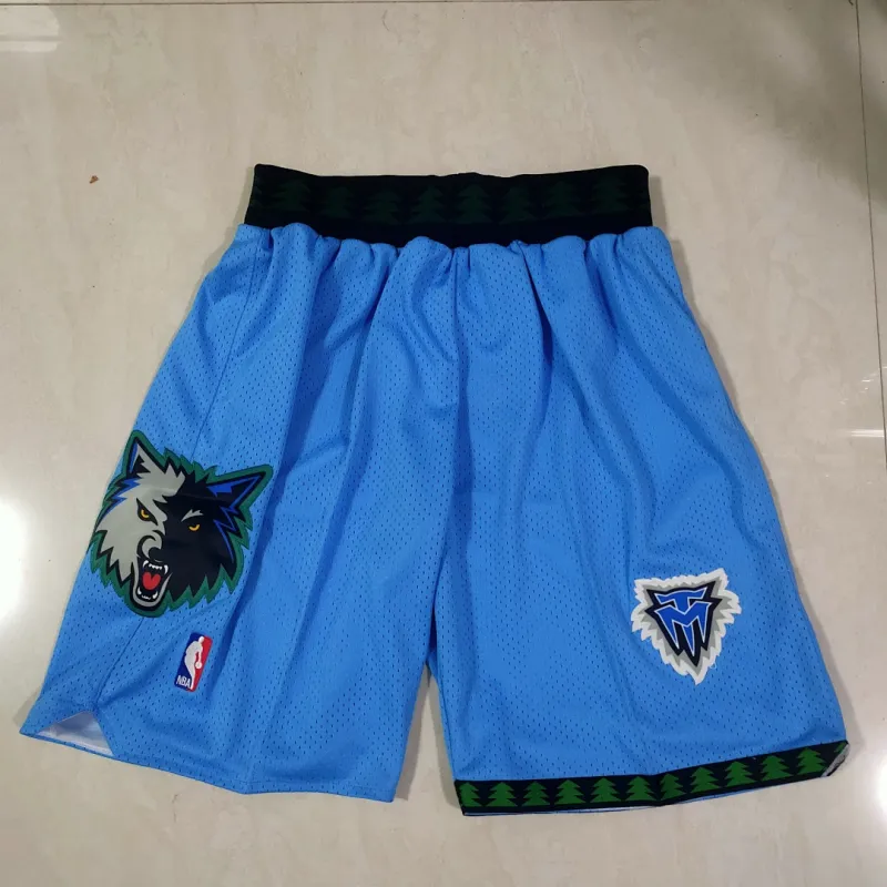 Calções de basquetebol dos Minnesota Timberwolves