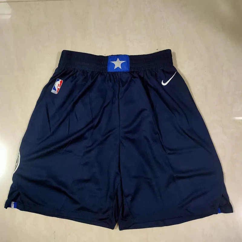Dallas Mavericks Navy Basketball Shorts