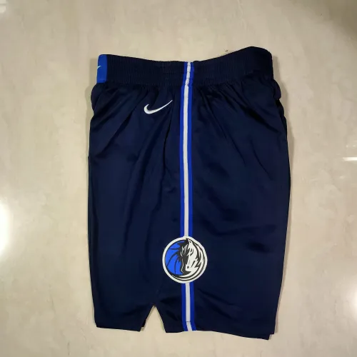 Pantaloncini da basket blu navy dei Dallas Mavericks