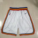 Pantaloncini da basket bianchi dei Golden State Warriors