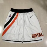 LA Clippers Throwback White Basketball Shorts