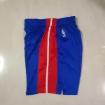 Detroit Pistons Blue Basketball Shorts