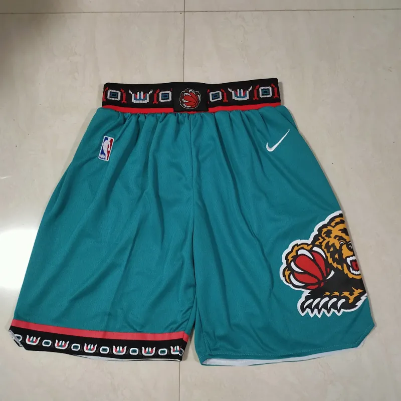Memphis Grizzlies Green Basketball Shorts
