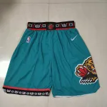 Memphis Grizzlies Green Basketball Shorts