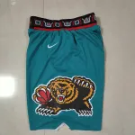 Memphis Grizzlies Green Basketball Shorts