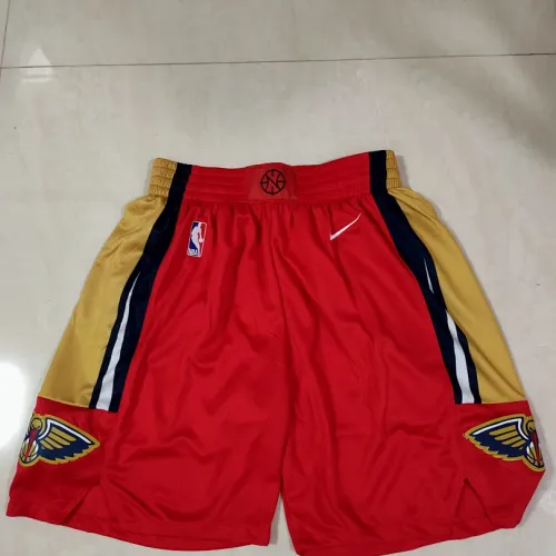 New Orleans Pelicans Red Basketball Shorts