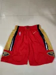 New Orleans Pelicans Red Basketball Shorts