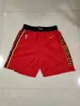 Atlanta Hawks Red Basketball Shorts