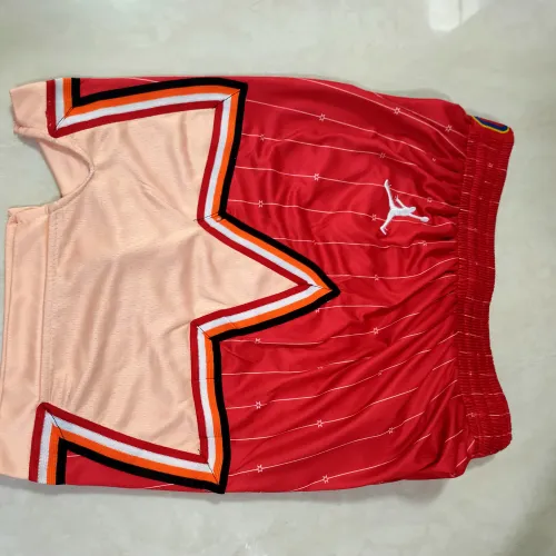 NBA All-Star Jerseys All-Star Red Basketball Shorts