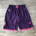 Pantaloncini da basket viola "City Edition" dei Minnesota Timberwolves