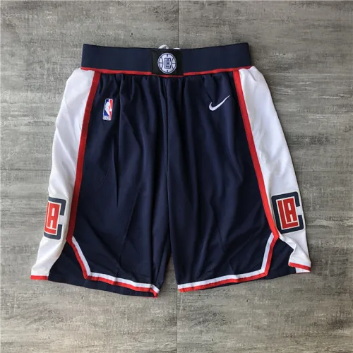 Pantaloncini da basket blu navy dei LA Clippers