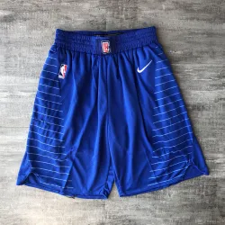 LA Clippers Blue Basketball Shorts - product photo Pantaloncini da basket blu dei LA Clippers