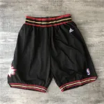 Philadelphia 76ers Throwback Black Basketball Shorts