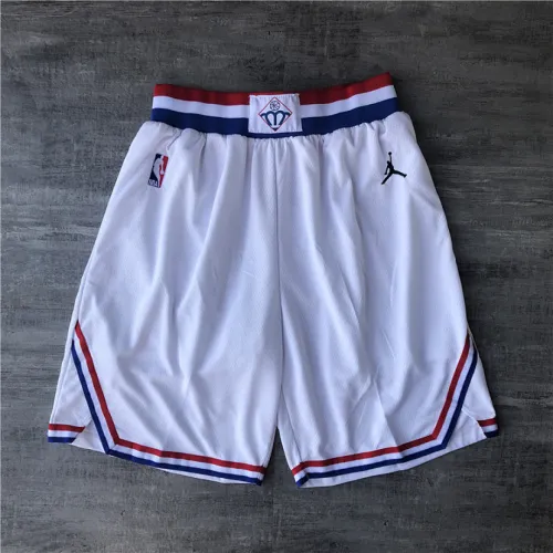 NBA All-Star Jerseys All-Star White Basketball Shorts
