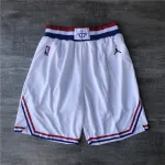 NBA All-Star Jerseys All-Star White Basketball Shorts