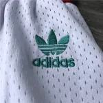 Memphis Grizzlies Throwback White Basketball Shorts