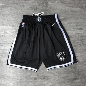 Short de basket noir des Brooklyn Nets