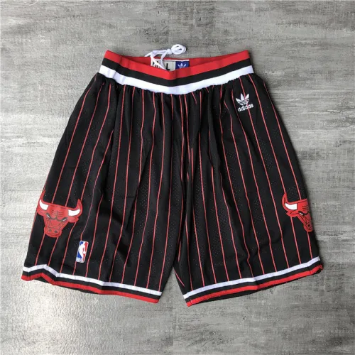 Pantaloncini da basket neri dei Chicago Bulls