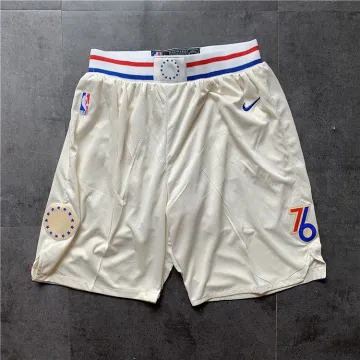 Philadelphia 76ers City Edition Cream Basketball Shorts