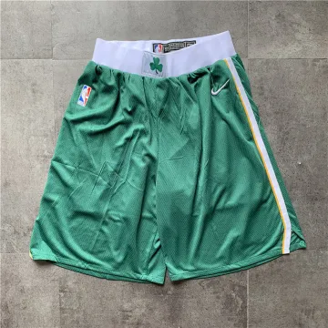 Pantalones cortos de baloncesto verdes de los Boston Celtics