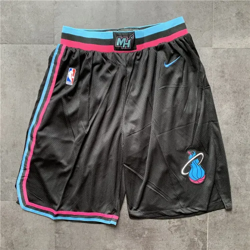 Miami Heat City Edition Black Basketball Shorts