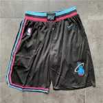 Miami Heat City Edition Black Basketball Shorts