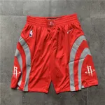 Houston Rockets Red Basketball Shorts