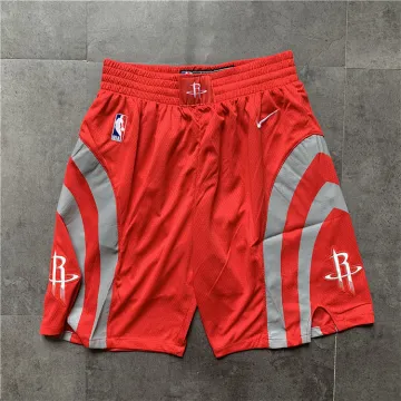 Pantalones cortos de baloncesto rojos de los Houston Rockets