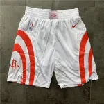 Houston Rockets White Basketball Shorts