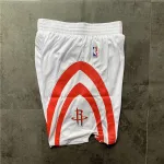 Houston Rockets White Basketball Shorts