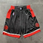 Short de basket noir des Raptors de Toronto