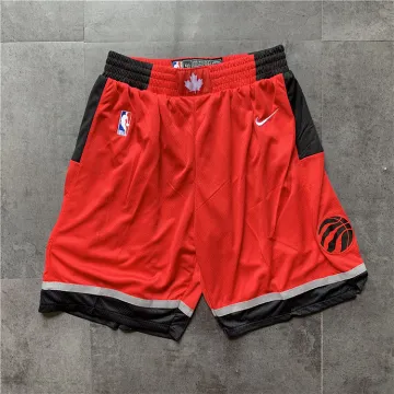 Pantalones cortos de baloncesto rojos de los Toronto Raptors