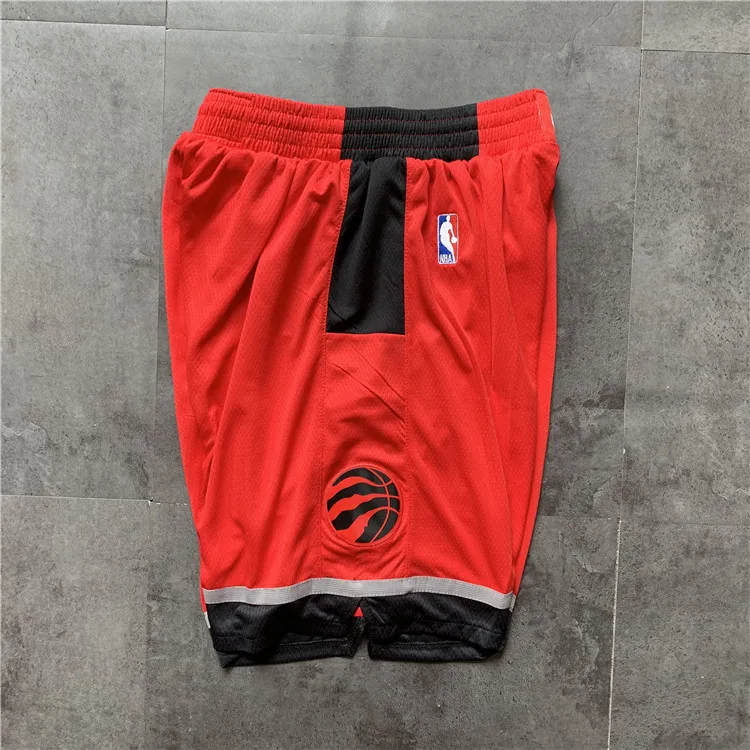 Toronto Raptors Red Basketball Shorts