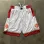 Toronto Raptors White Basketball Shorts